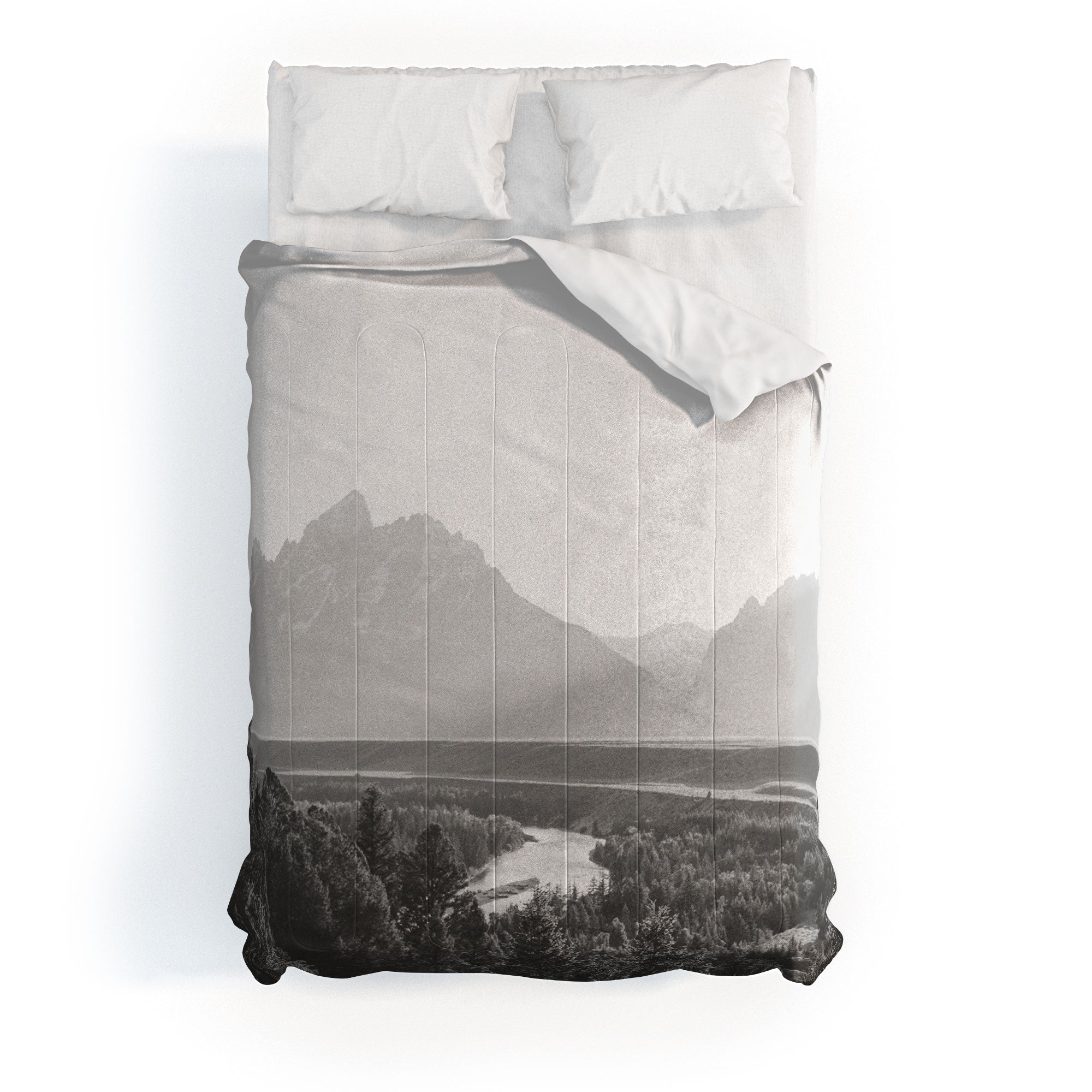 In This Instance Photography Grand Tetons Snake River Sunset Comforter