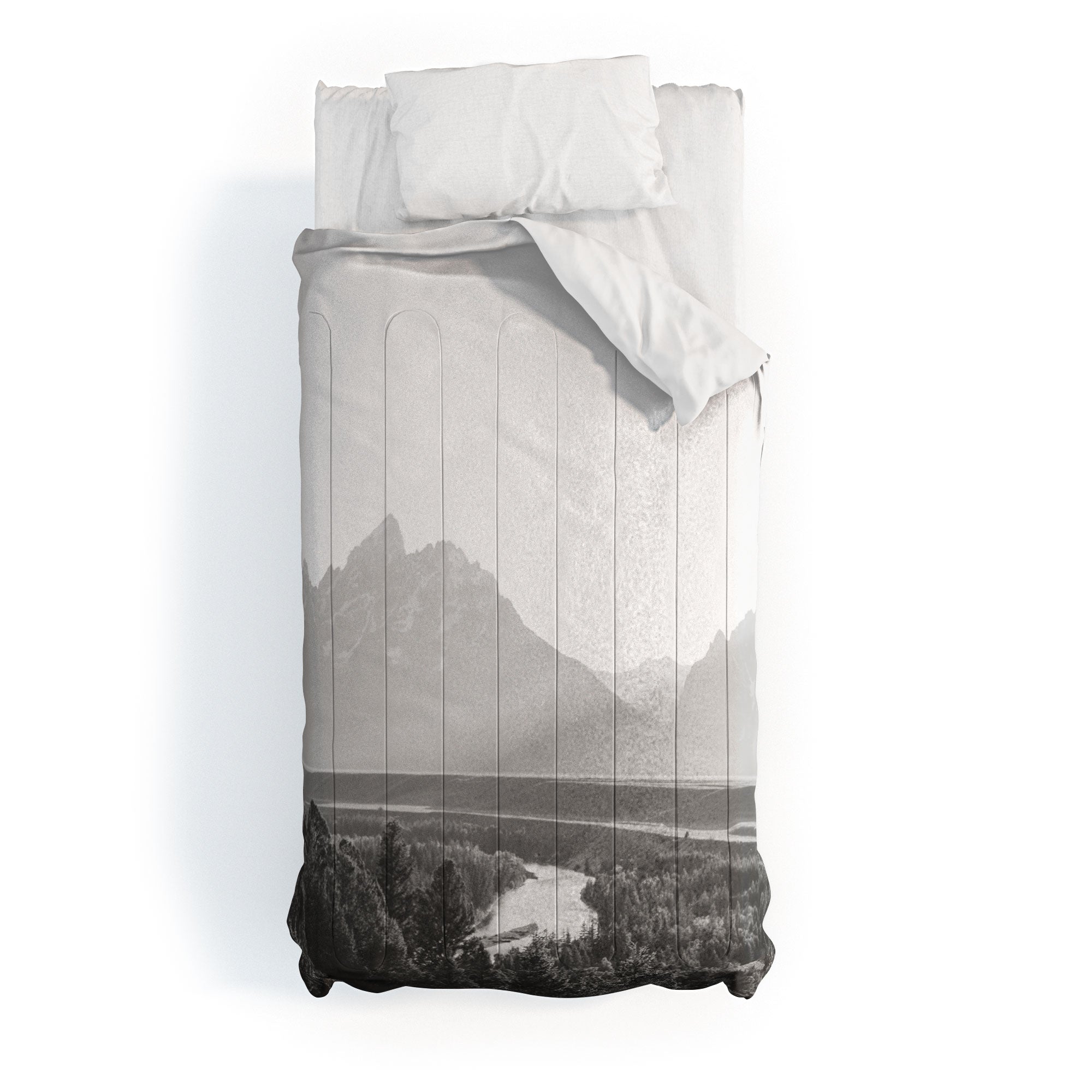 In This Instance Photography Grand Tetons Snake River Sunset Comforter