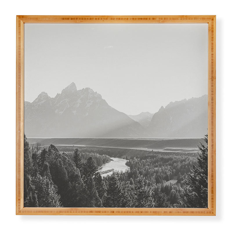 In This Instance Photography Grand Tetons Snake River Sunset Framed Wall Art