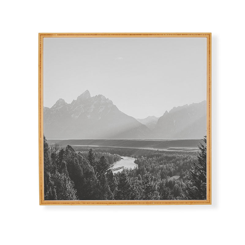 In This Instance Photography Grand Tetons Snake River Sunset Framed Wall Art