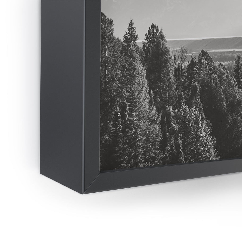 In This Instance Photography Grand Tetons Snake River Sunset Framed Mini Art Print