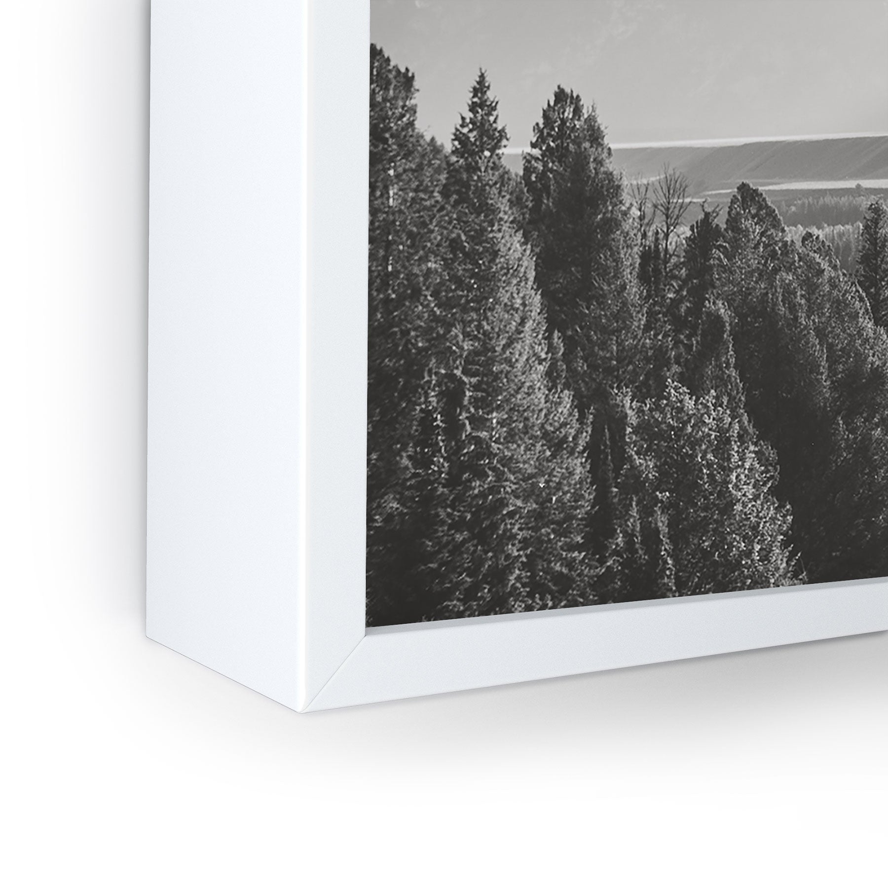 In This Instance Photography Grand Tetons Snake River Sunset Framed Mini Art Print