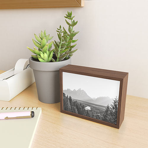 In This Instance Photography Grand Tetons Snake River Sunset Framed Mini Art Print