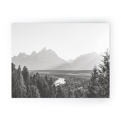 In This Instance Photography Grand Tetons Snake River Sunset Mini Art Print