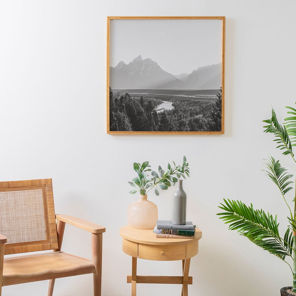 In This Instance Photography Grand Tetons Snake River Sunset Framed Wall Art