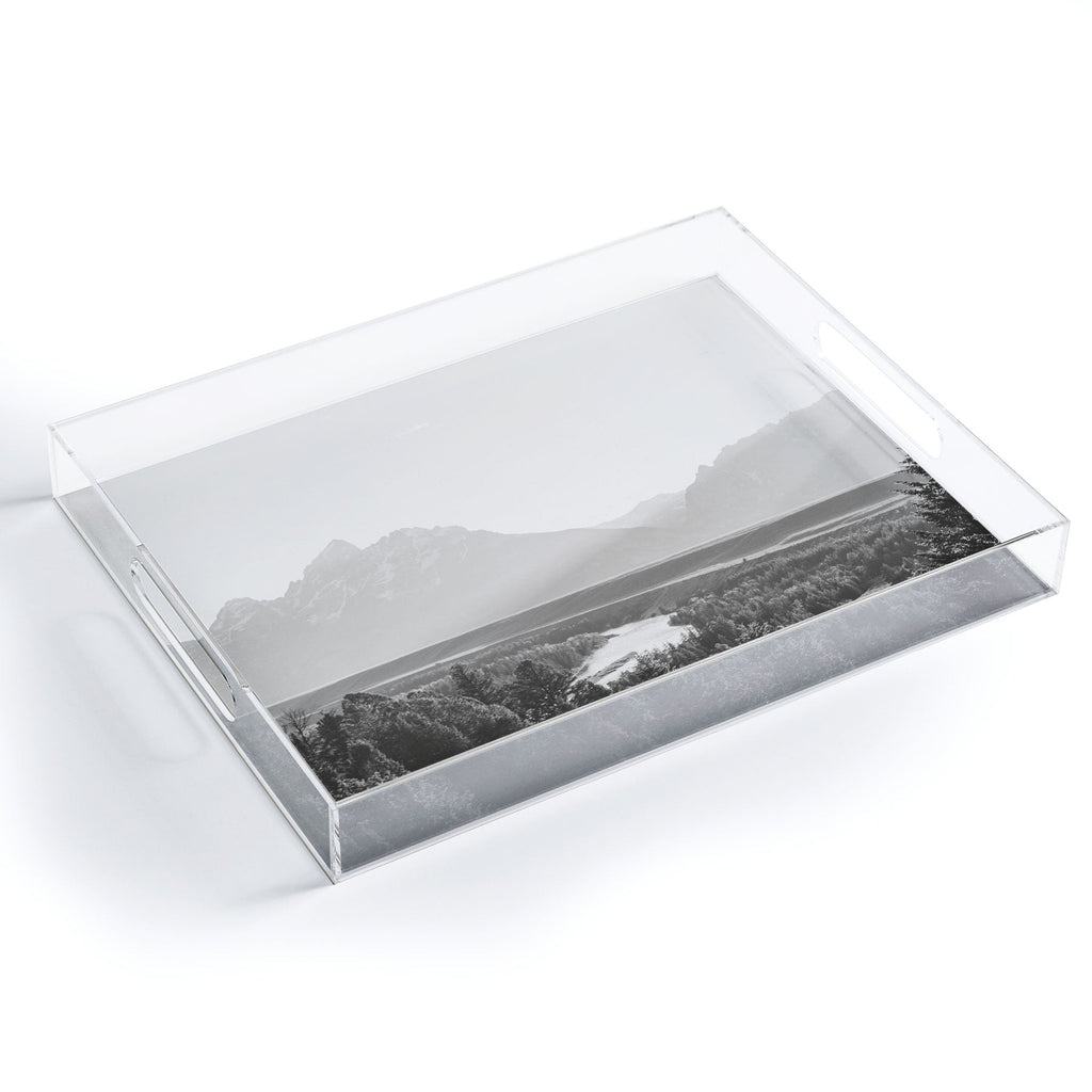 In This Instance Photography Grand Tetons Snake River Sunset Acrylic Tray