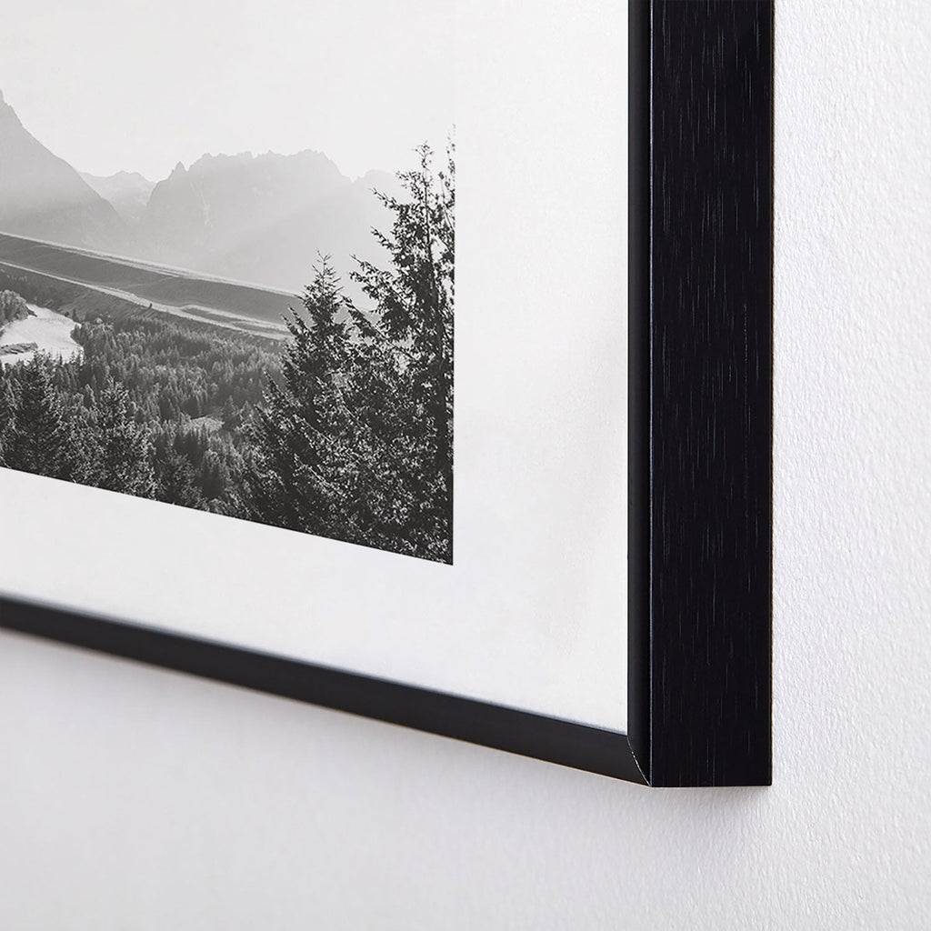 In This Instance Photography Grand Tetons Snake River Sunset Metal Framed Art Print