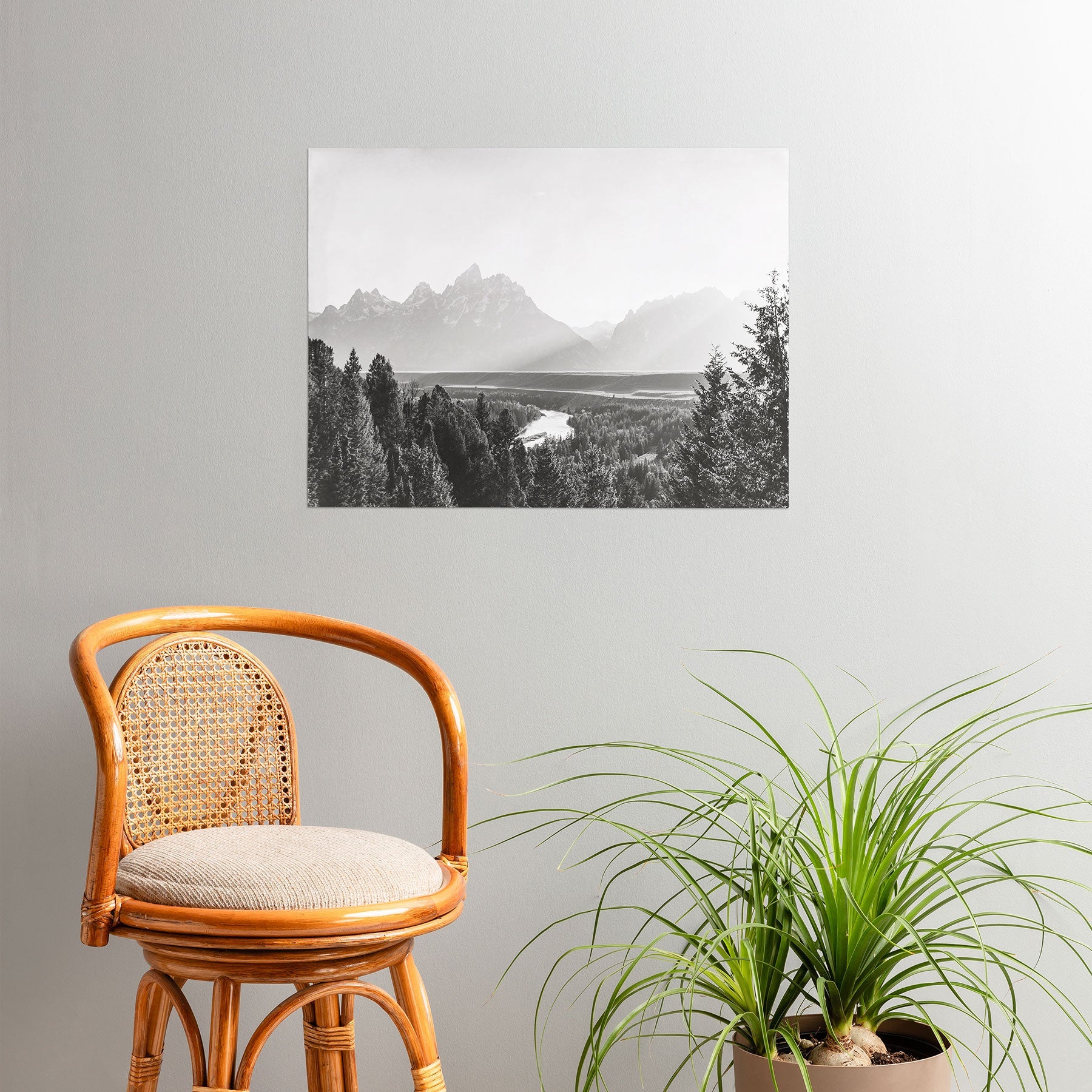 In This Instance Photography Grand Tetons Snake River Sunset Poster