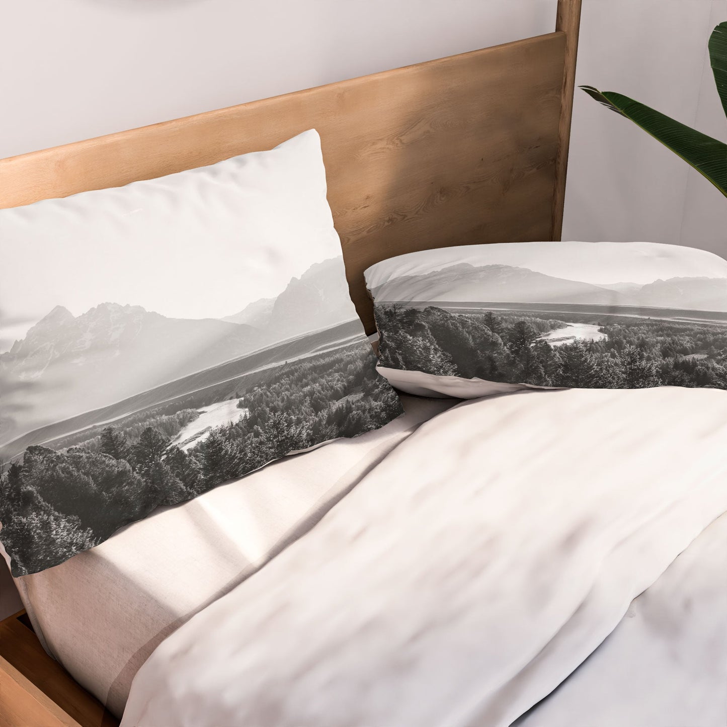In This Instance Photography Grand Tetons Snake River Sunset Pillow Shams
