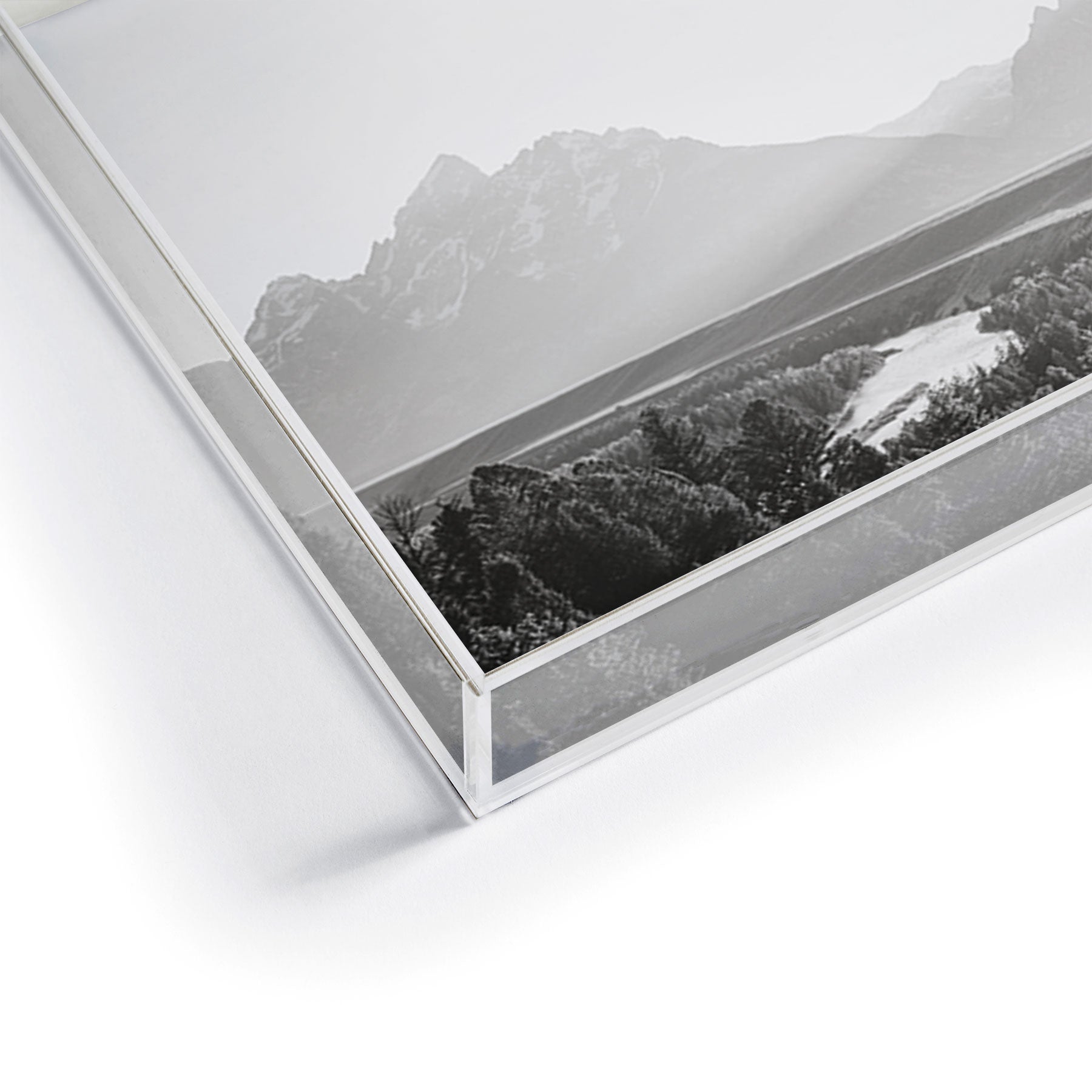 In This Instance Photography Grand Tetons Snake River Sunset Acrylic Tray