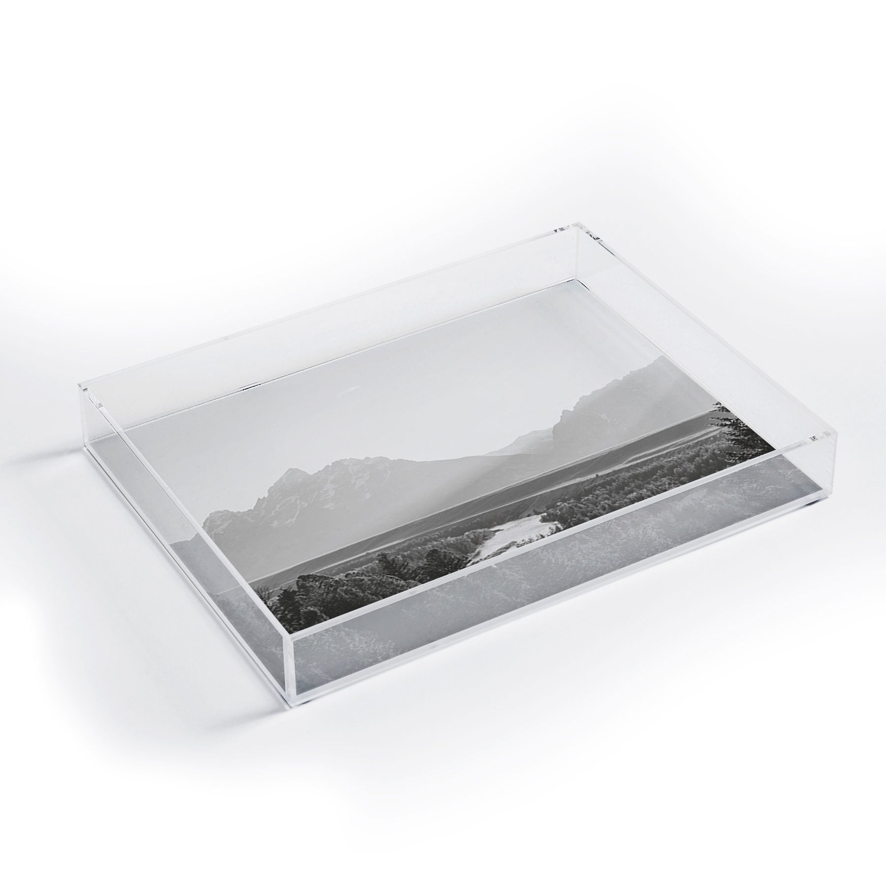 In This Instance Photography Grand Tetons Snake River Sunset Acrylic Tray