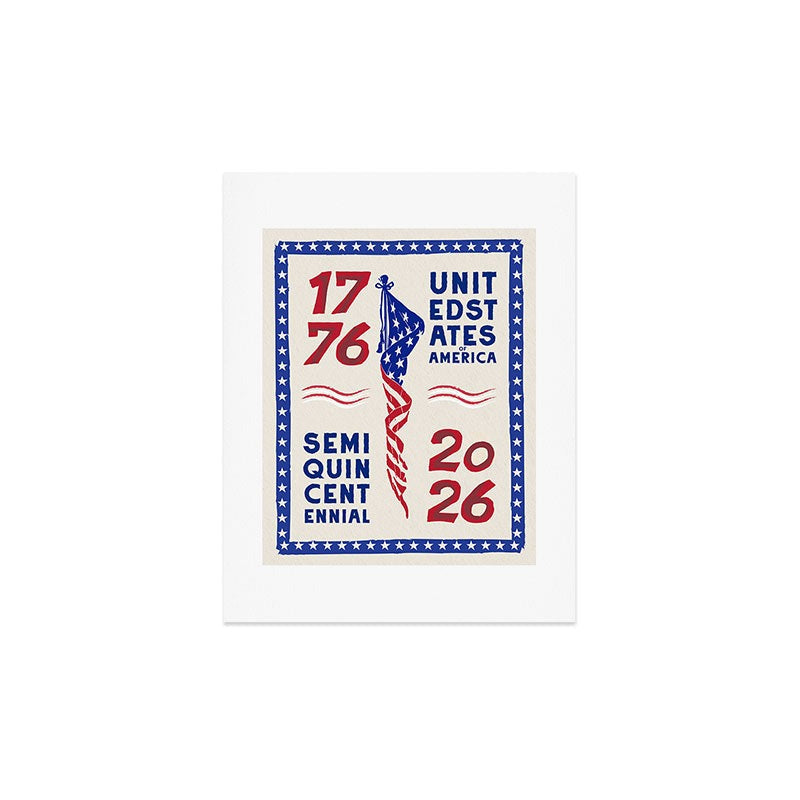 DENY Designs Retro 76 26 Art Print