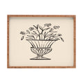 Intemporalis Garden Pot Antique Vase Flower Rectangular Tray