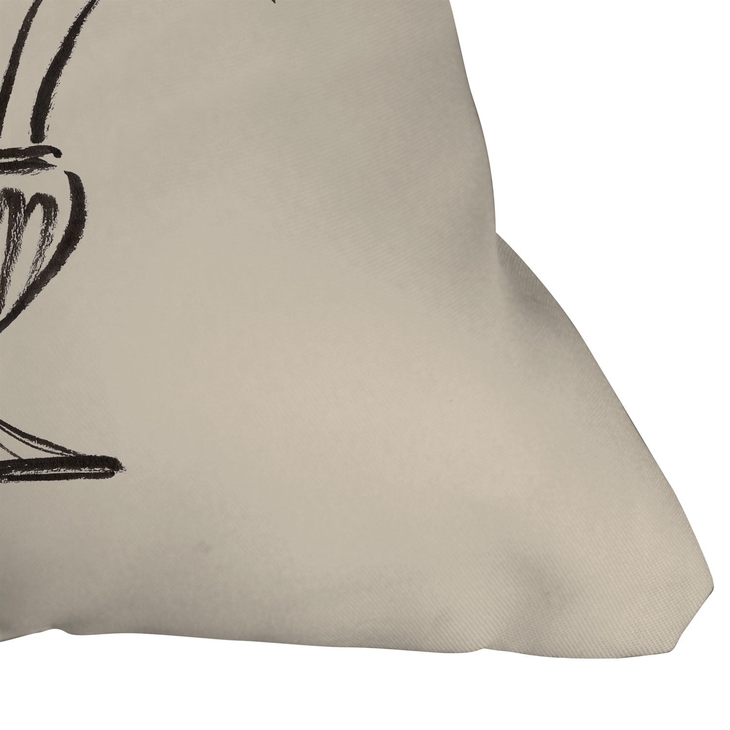 Intemporalis Garden Pot Antique Vase Flower Outdoor Throw Pillow