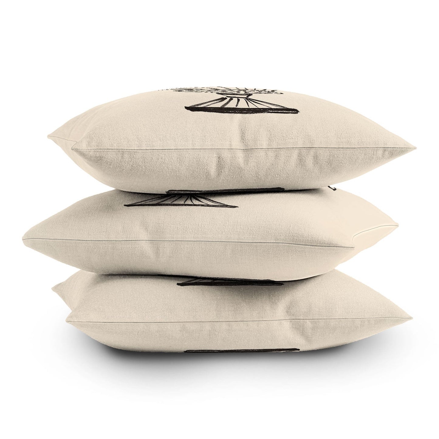 Intemporalis Garden Pot Antique Vase Flower Outdoor Throw Pillow