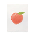 Intemporalis Peach Fruit Watercolor Painting Poster