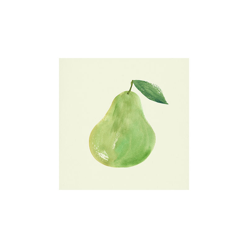 Intemporalis Pear Watercolor Illustration Art Print