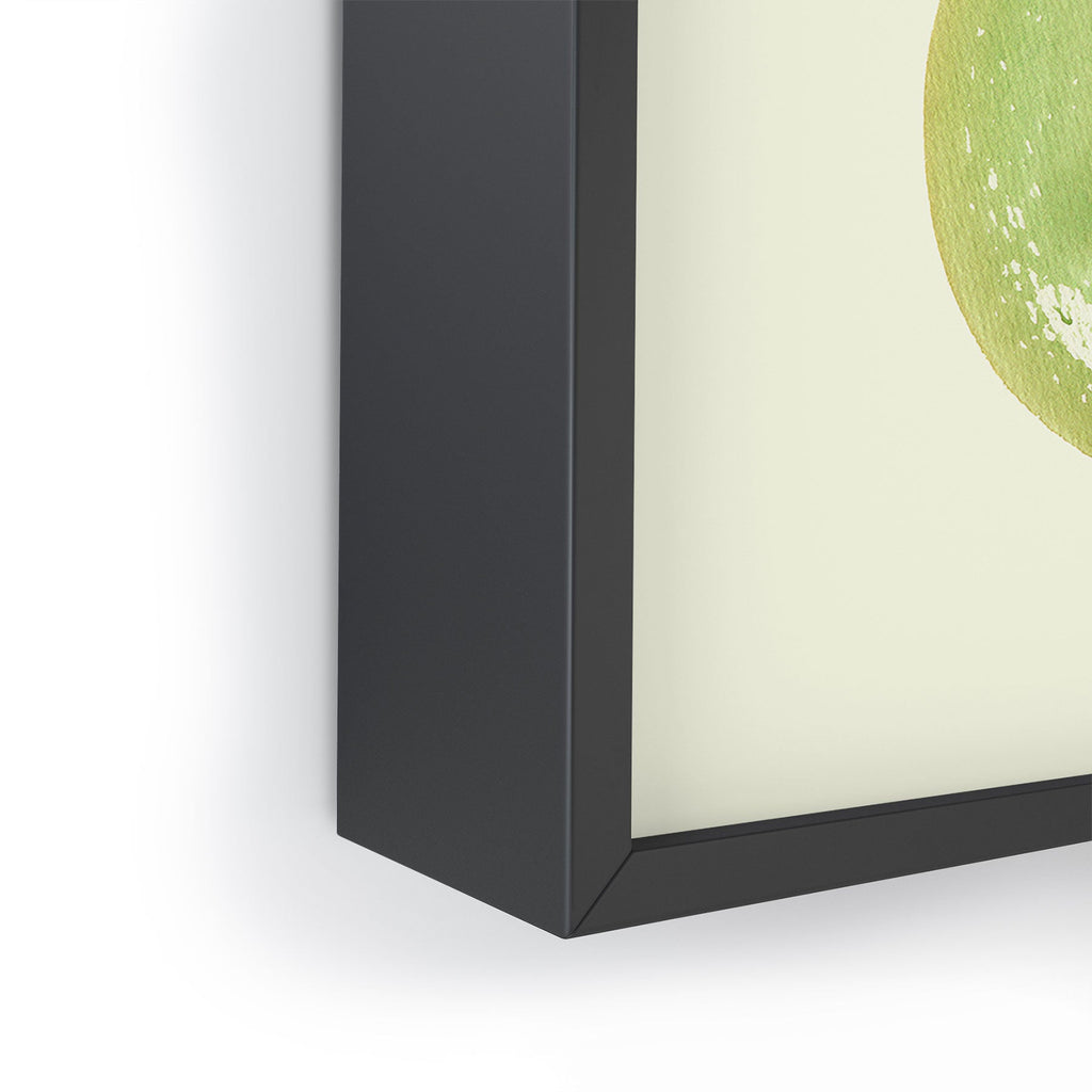 Intemporalis Pear Watercolor Illustration Framed Mini Art Print