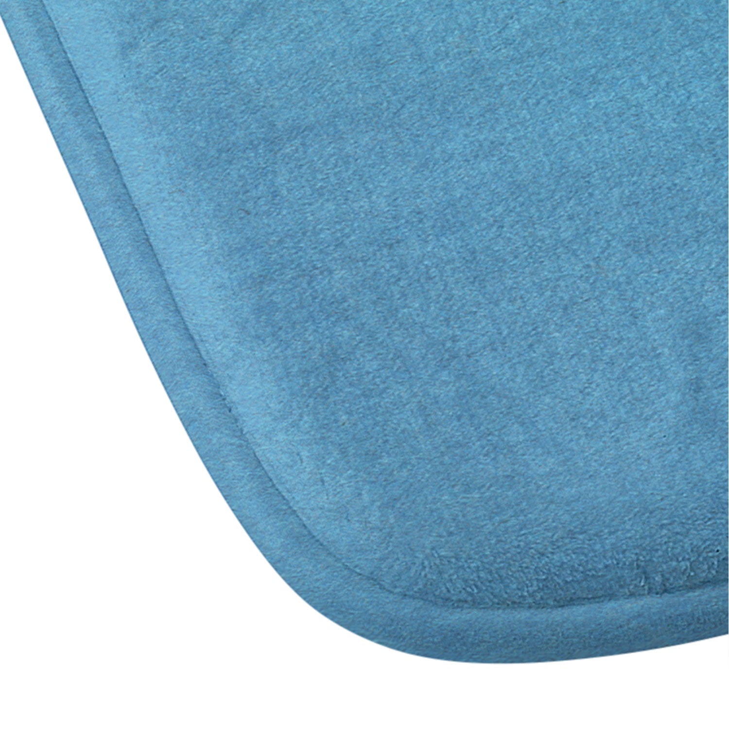 Intemporalis Sailboat Drawing Blue Memory Foam Bath Mat