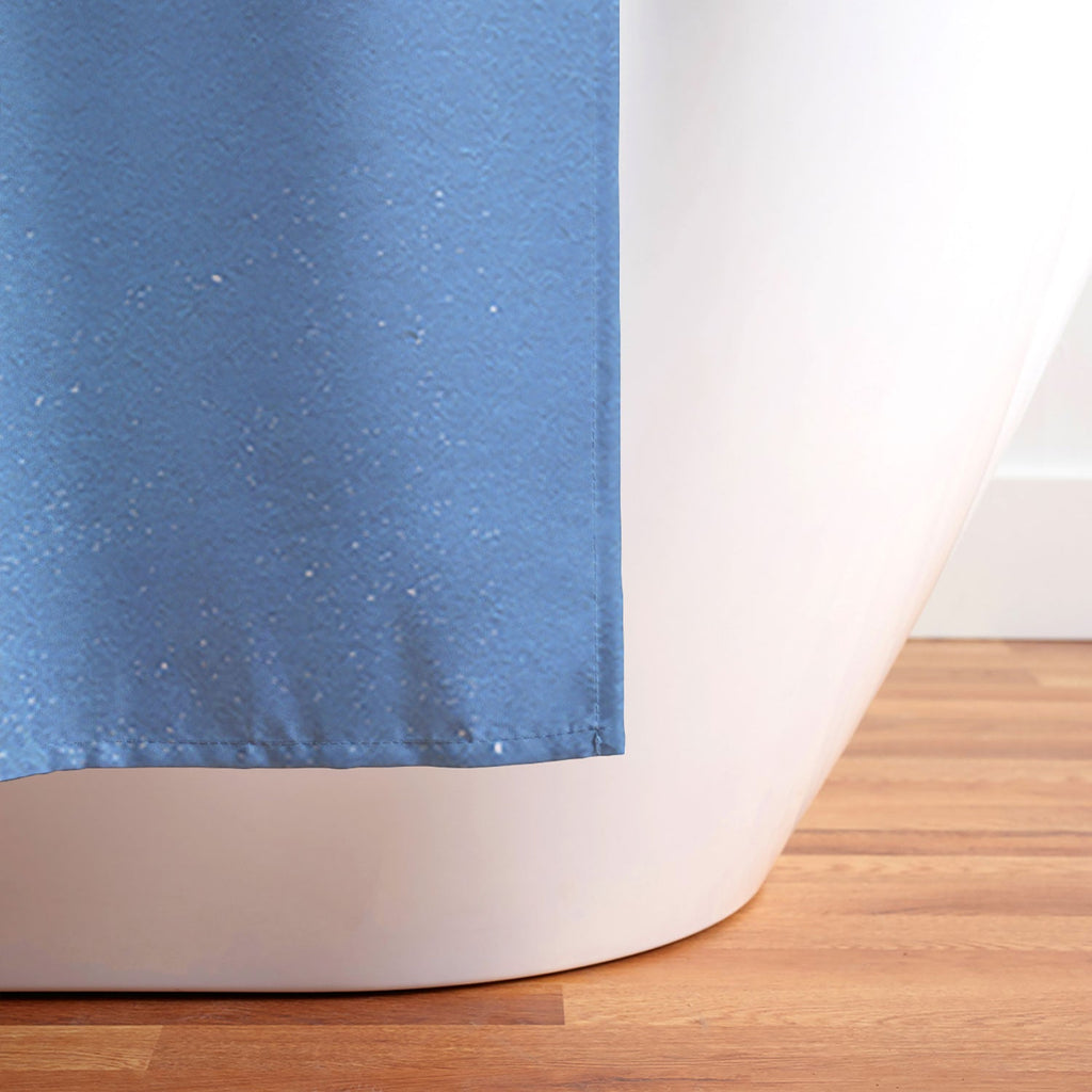 Intemporalis Sailboat Drawing Blue Shower Curtain