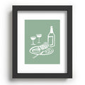 Intemporalis Wine and Cheese Aperitivo Recessed Framing Rectangle