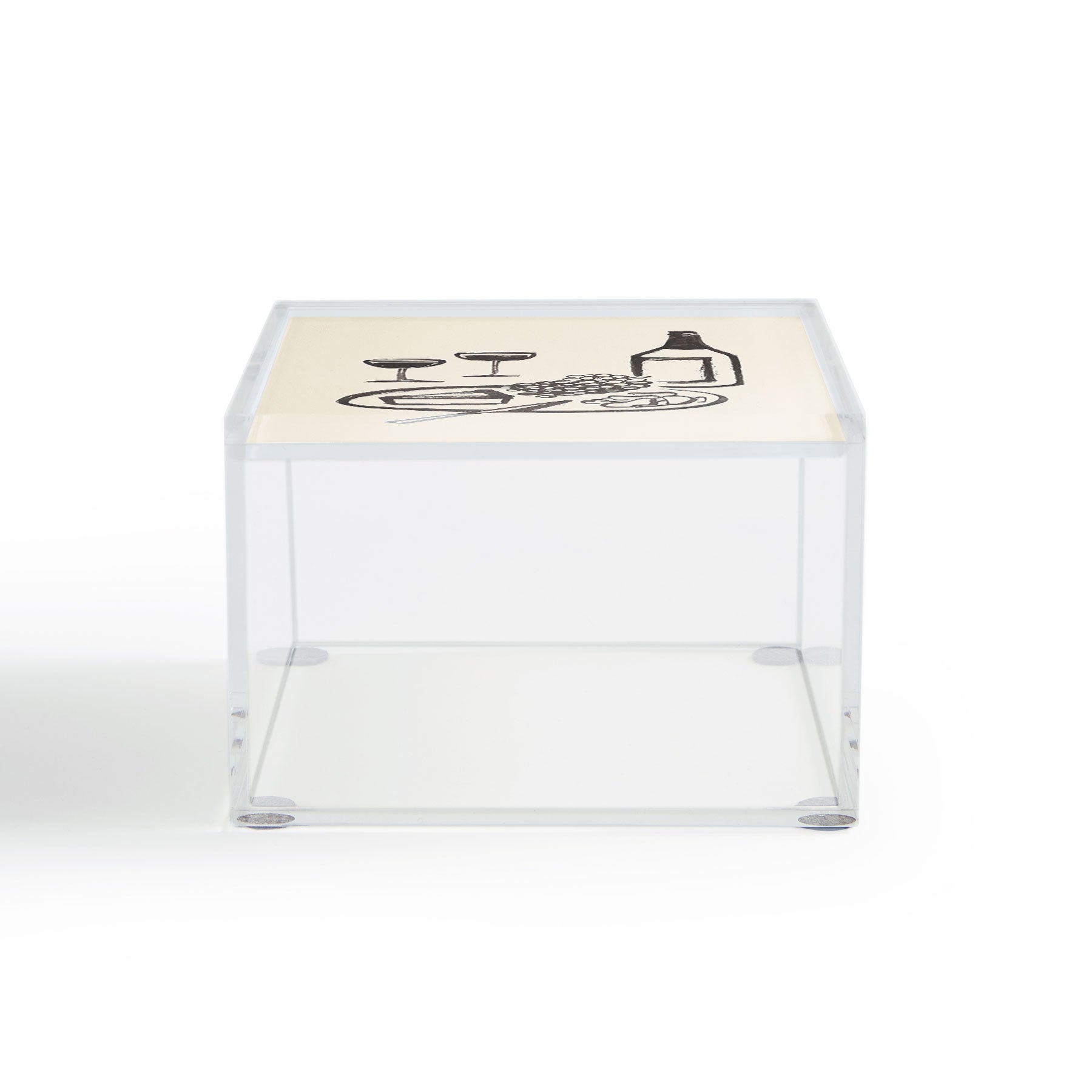 Intemporalis Wine and Cheese Aperitivo BW Acrylic Box