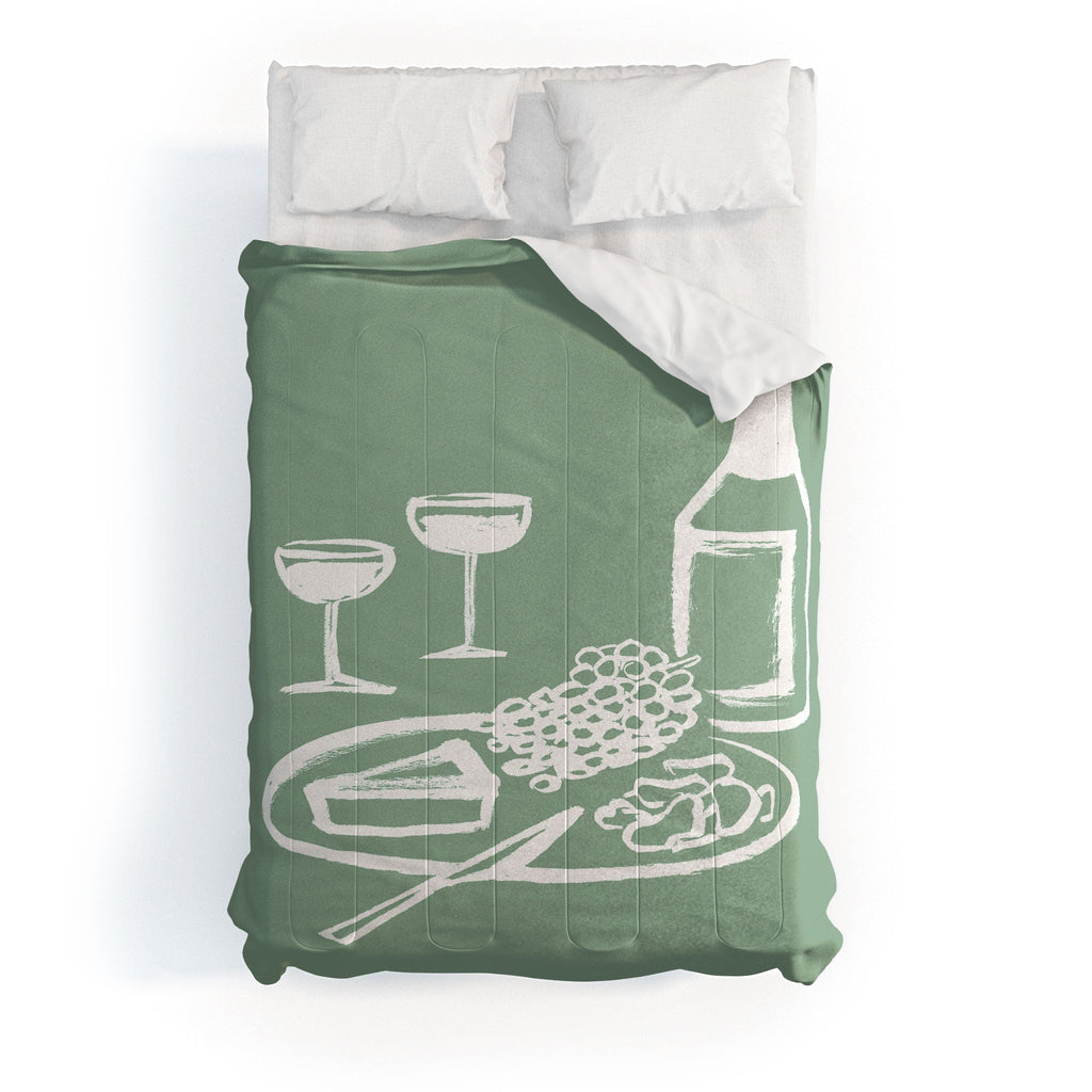 Intemporalis Wine and Cheese Aperitivo Comforter