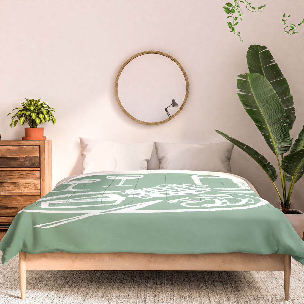Intemporalis Wine and Cheese Aperitivo Comforter
