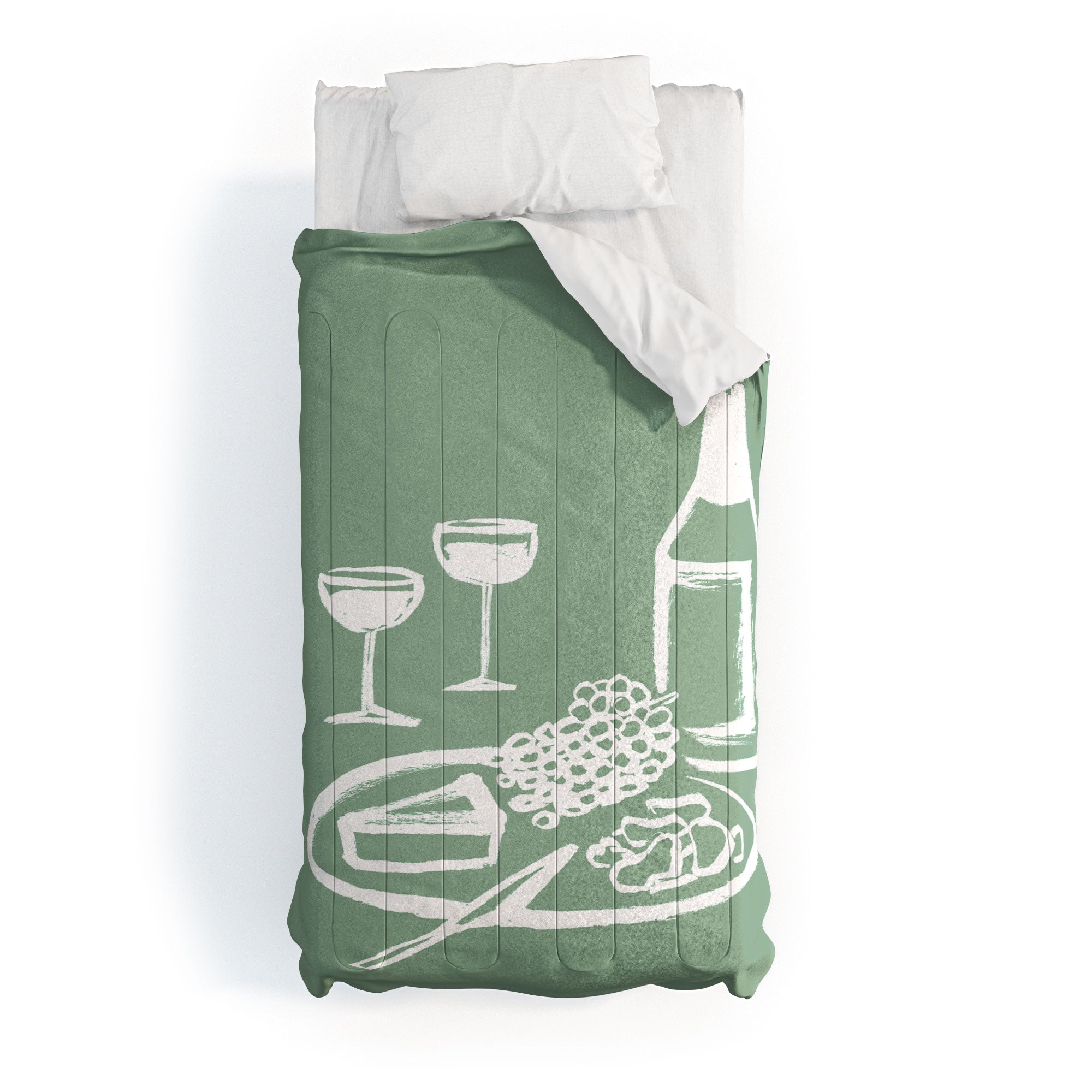 Intemporalis Wine and Cheese Aperitivo Comforter