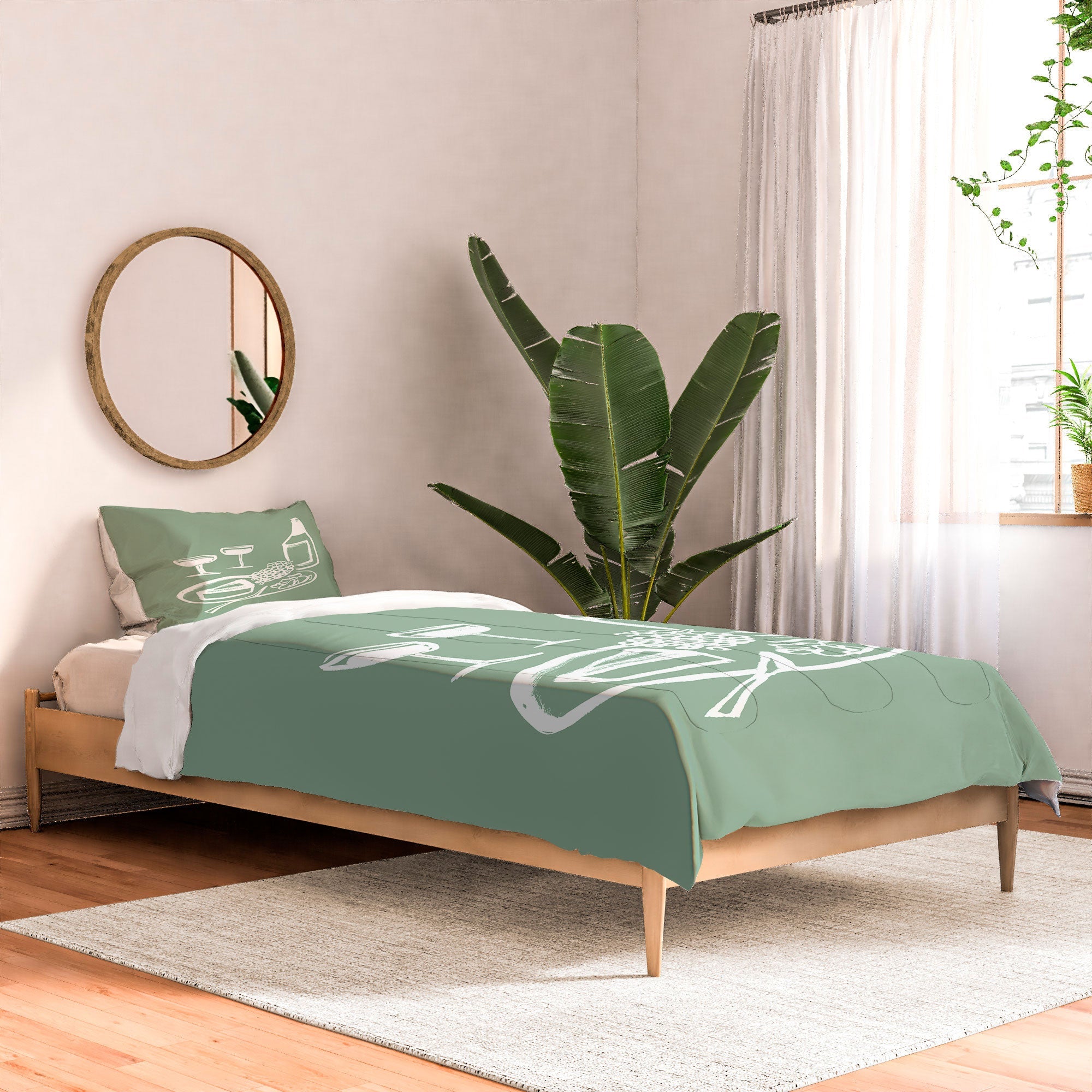 Intemporalis Wine and Cheese Aperitivo Comforter