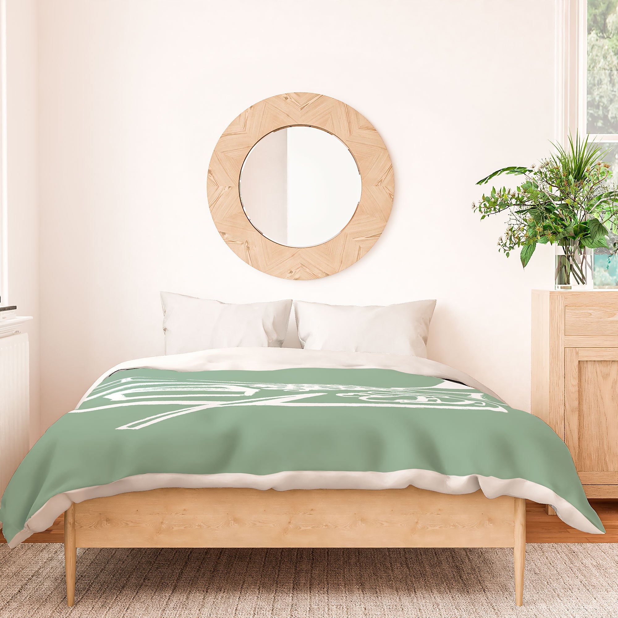 Intemporalis Wine and Cheese Aperitivo Duvet Cover
