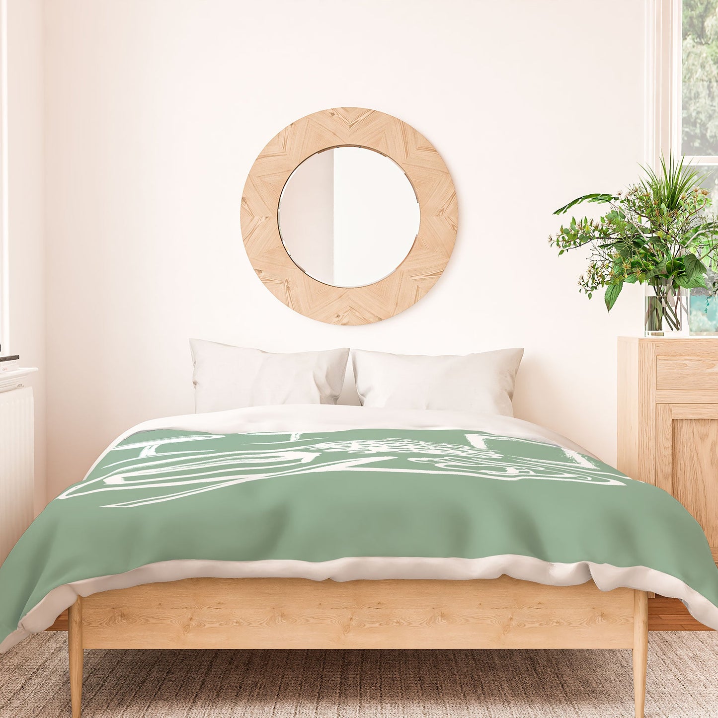 Intemporalis Wine and Cheese Aperitivo Duvet Cover