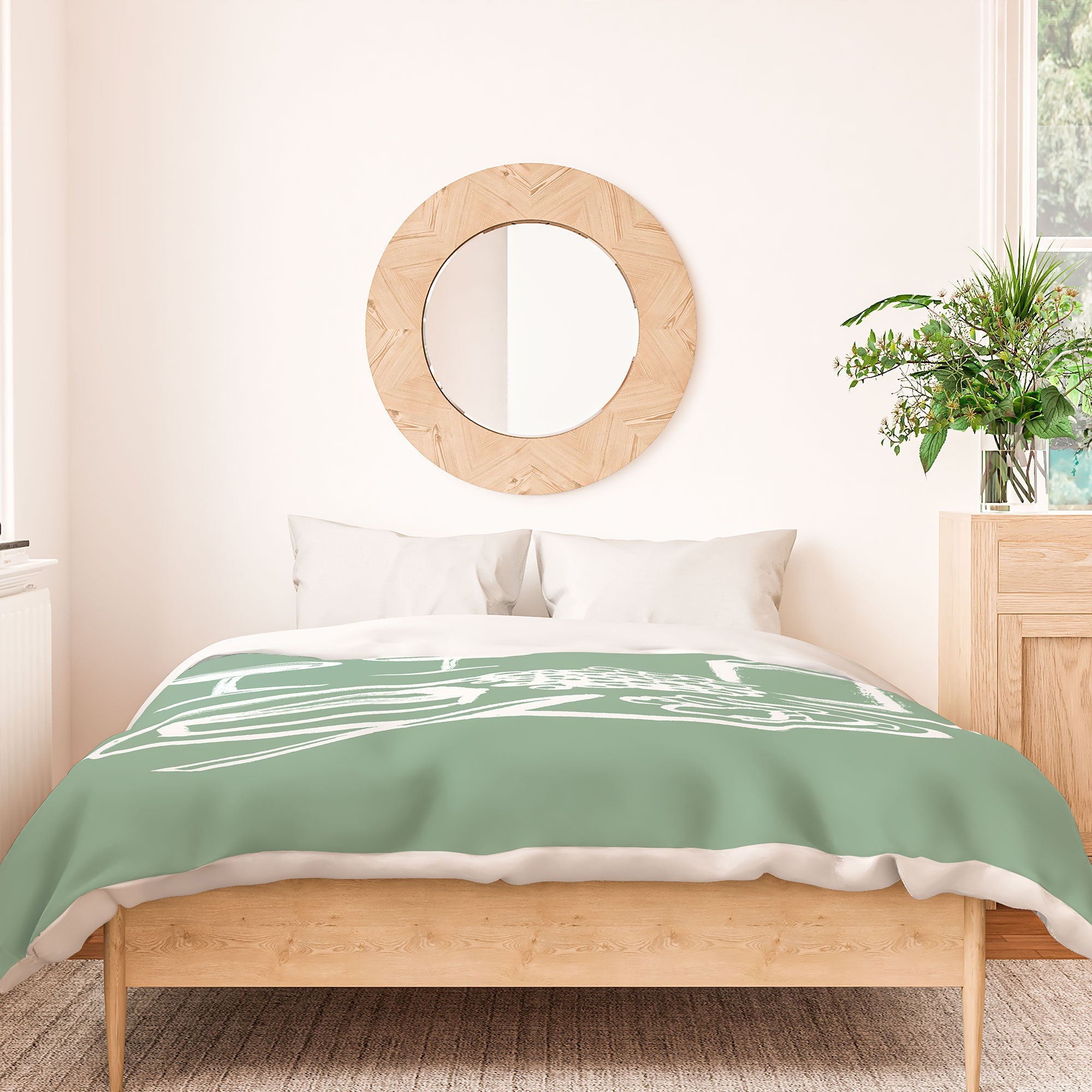 Intemporalis Wine and Cheese Aperitivo Duvet Cover