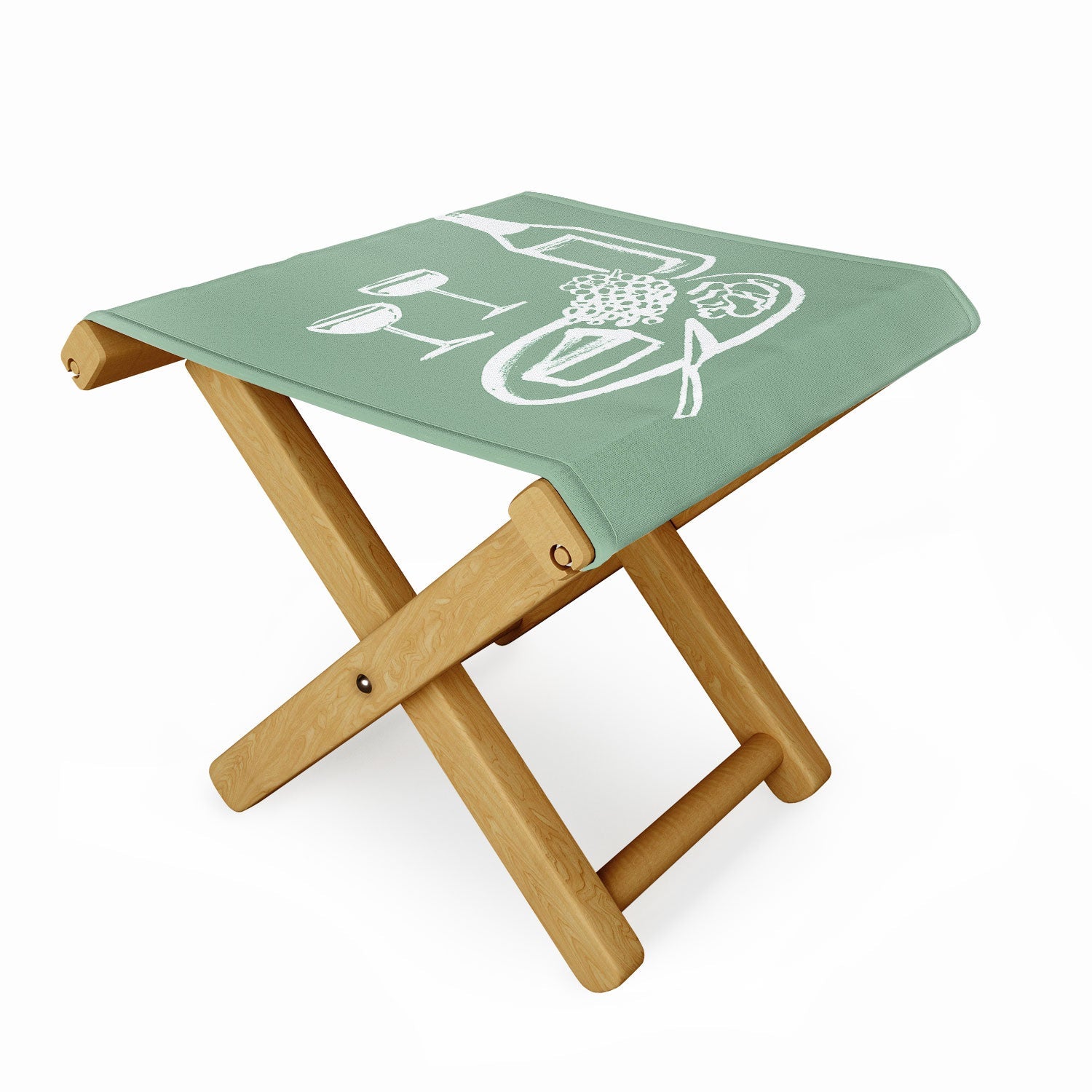 Intemporalis Wine and Cheese Aperitivo Folding Stool