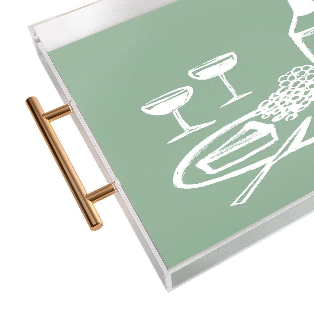 Intemporalis Wine and Cheese Aperitivo Acrylic Tray