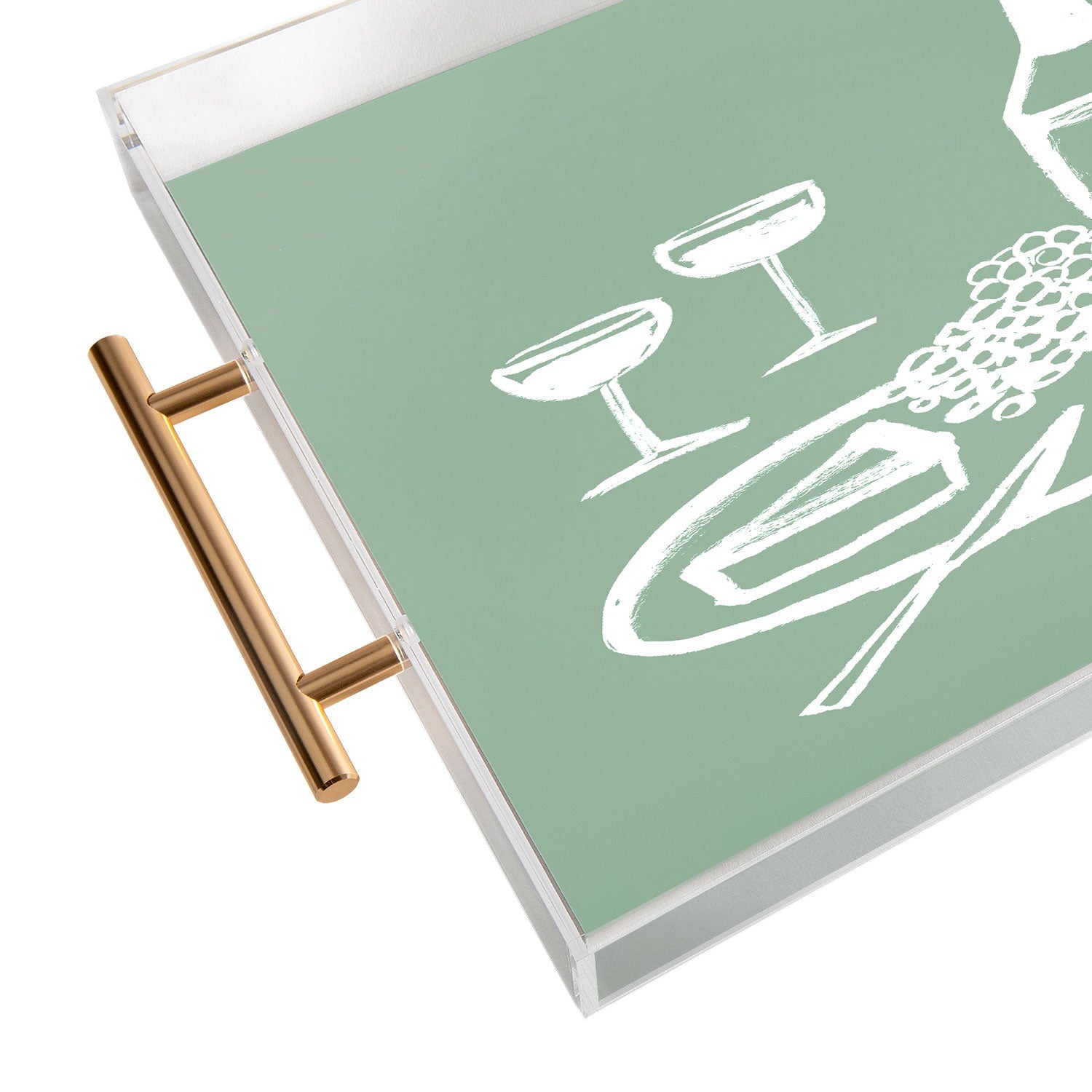 Intemporalis Wine and Cheese Aperitivo Acrylic Tray