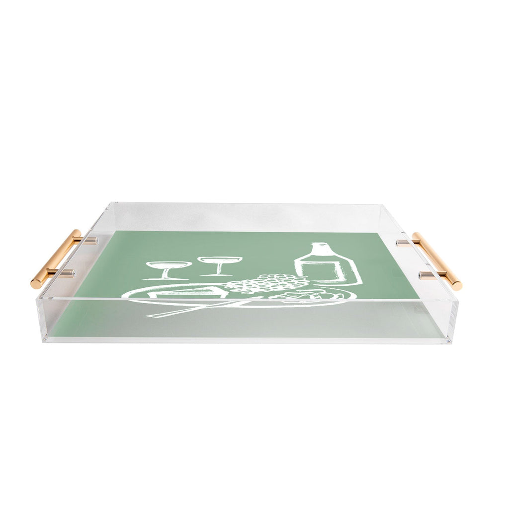 Intemporalis Wine and Cheese Aperitivo Acrylic Tray