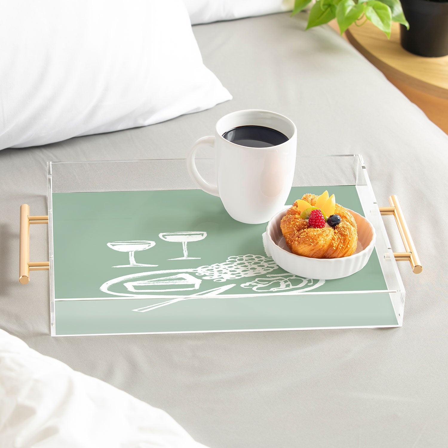 Intemporalis Wine and Cheese Aperitivo Acrylic Tray