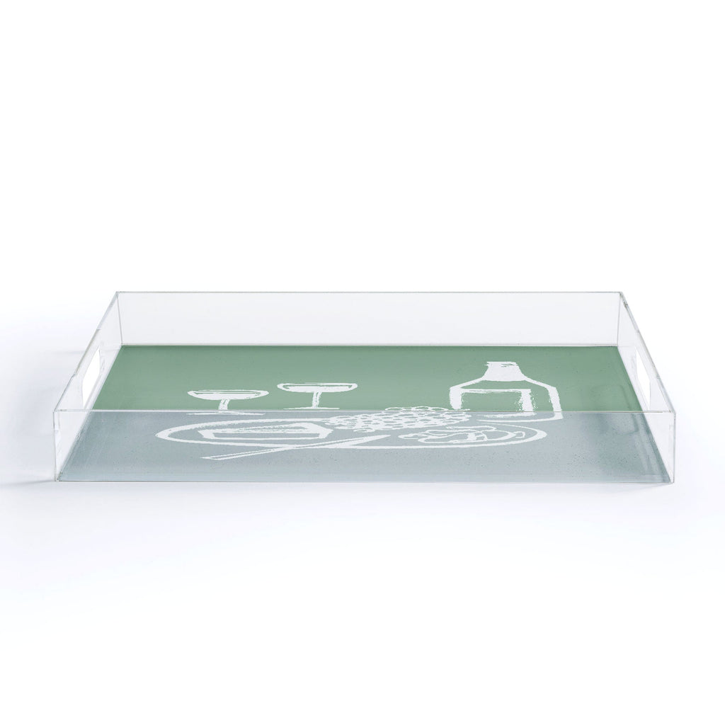 Intemporalis Wine and Cheese Aperitivo Acrylic Tray