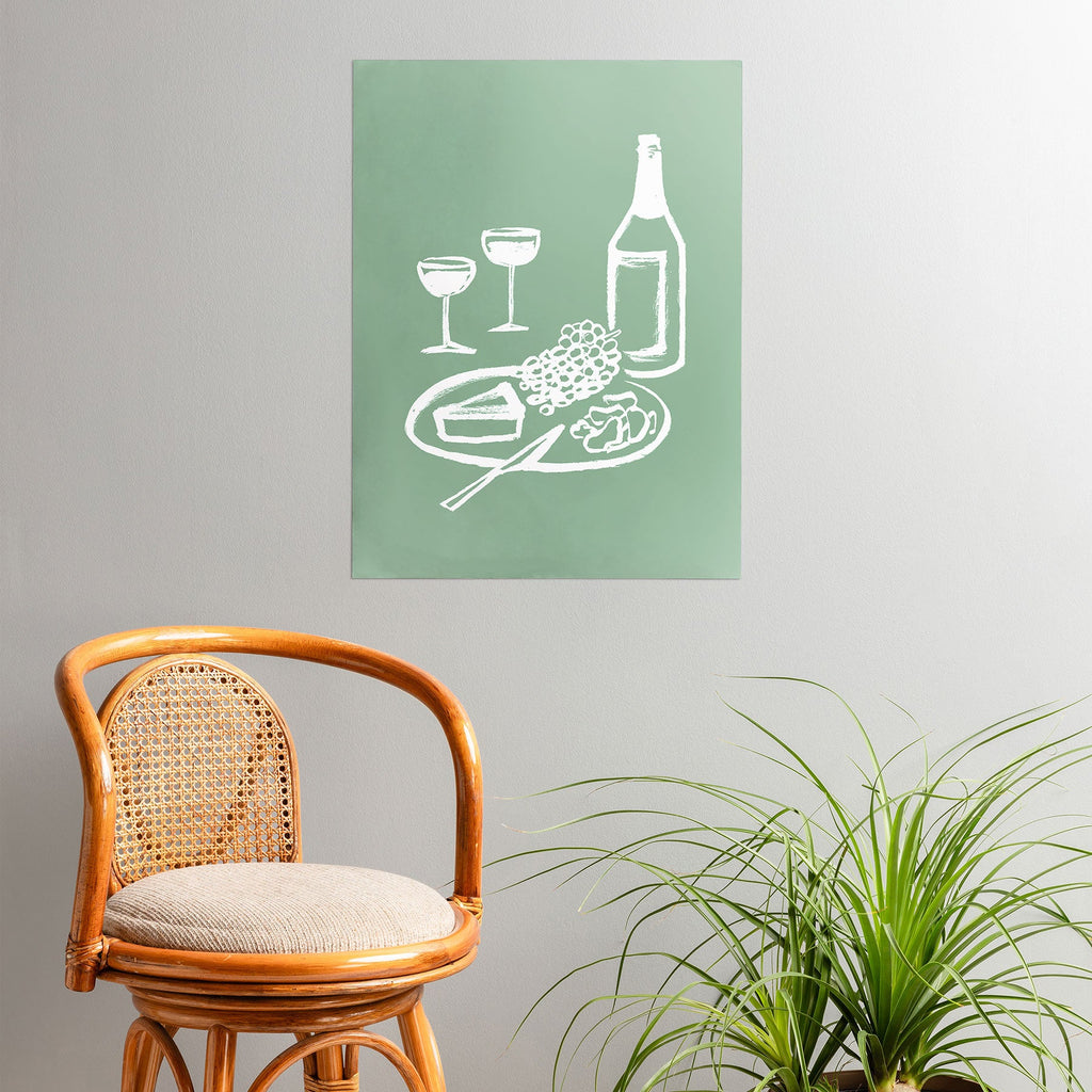 Intemporalis Wine and Cheese Aperitivo Poster