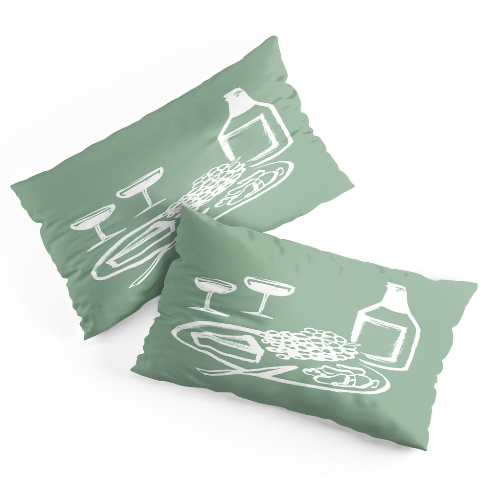 Intemporalis Wine and Cheese Aperitivo Pillow Shams