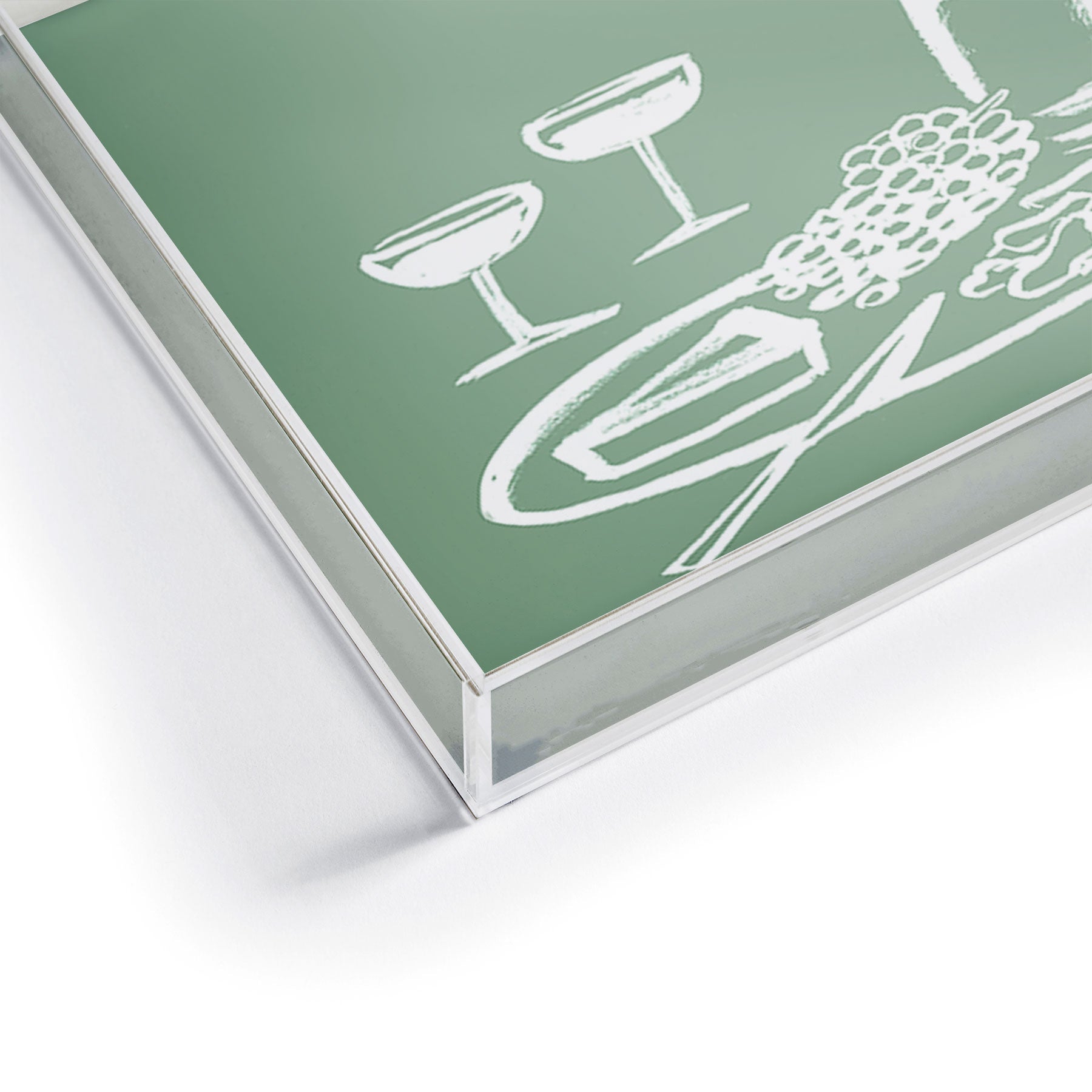 Intemporalis Wine and Cheese Aperitivo Acrylic Tray