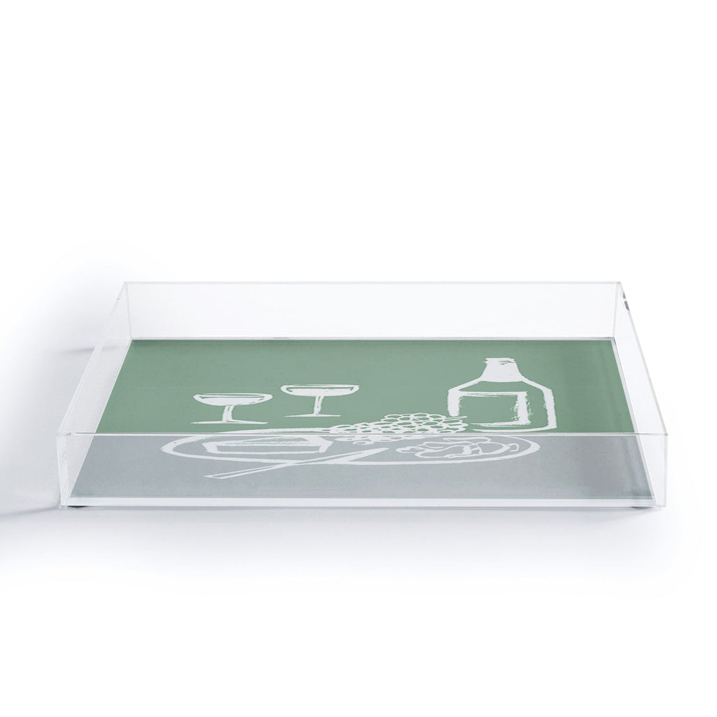 Intemporalis Wine and Cheese Aperitivo Acrylic Tray