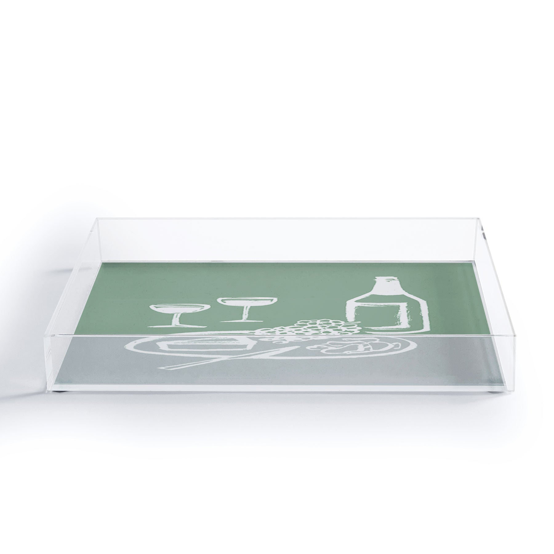 Intemporalis Wine and Cheese Aperitivo Acrylic Tray