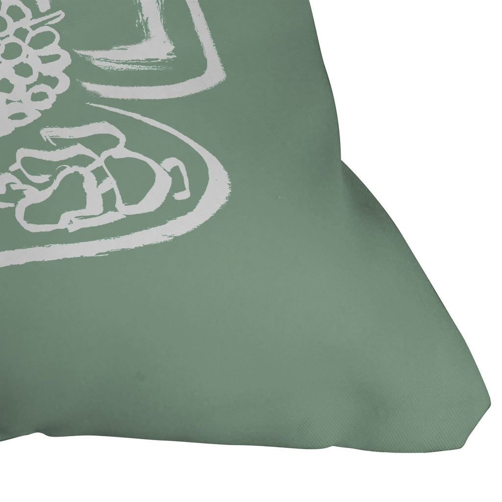 Intemporalis Wine and Cheese Aperitivo Outdoor Throw Pillow