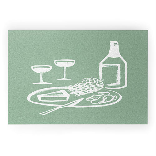 Intemporalis Wine and Cheese Aperitivo Welcome Mat