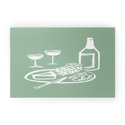 Intemporalis Wine and Cheese Aperitivo Welcome Mat