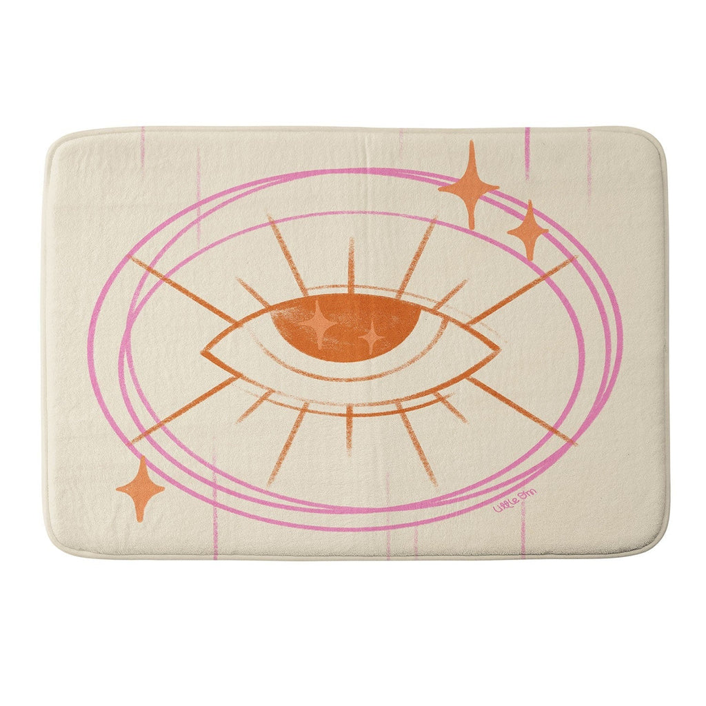 Little Om Celestial Eye cream Memory Foam Bath Mat