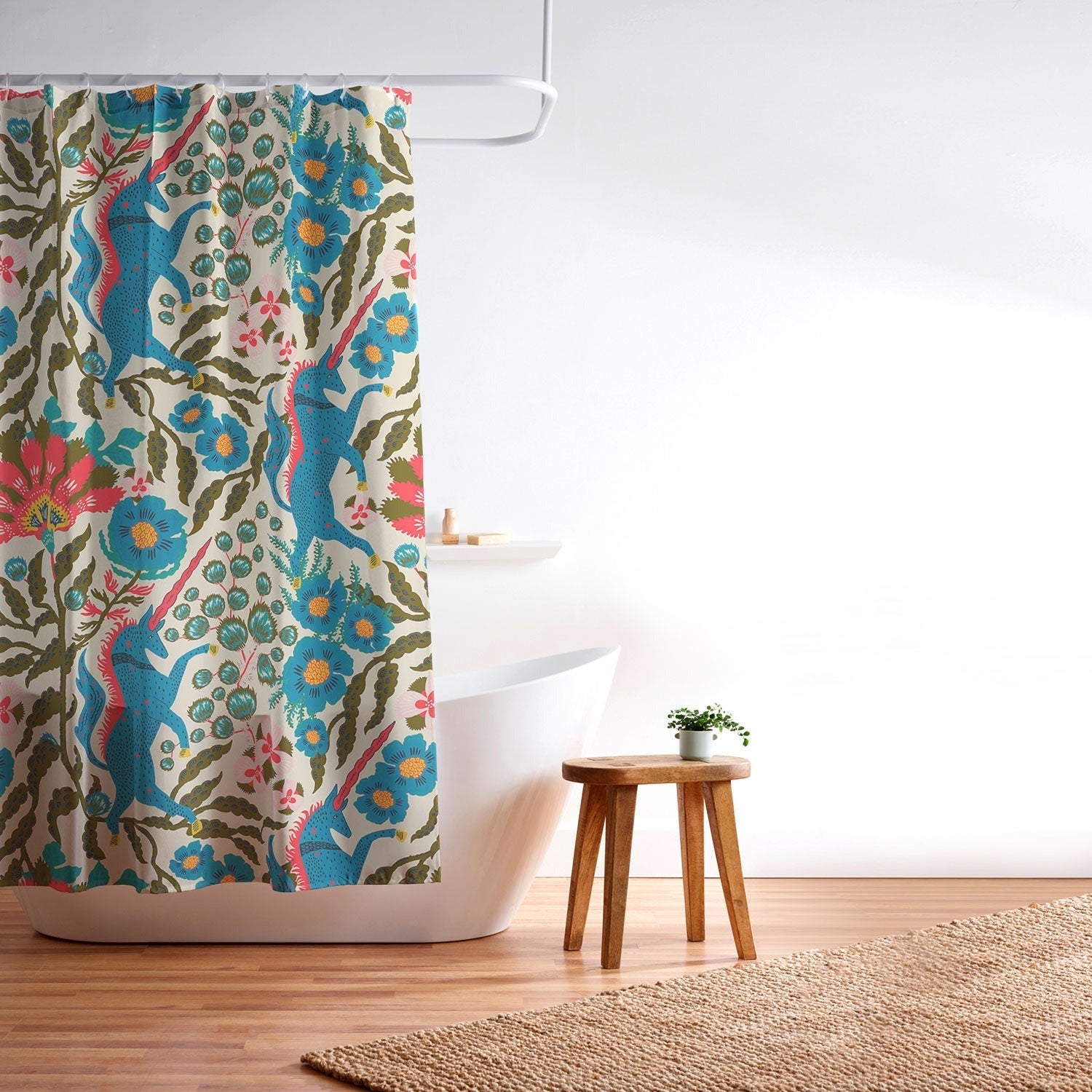 Holli Zollinger JOONIE LUNA UNI Shower Curtain