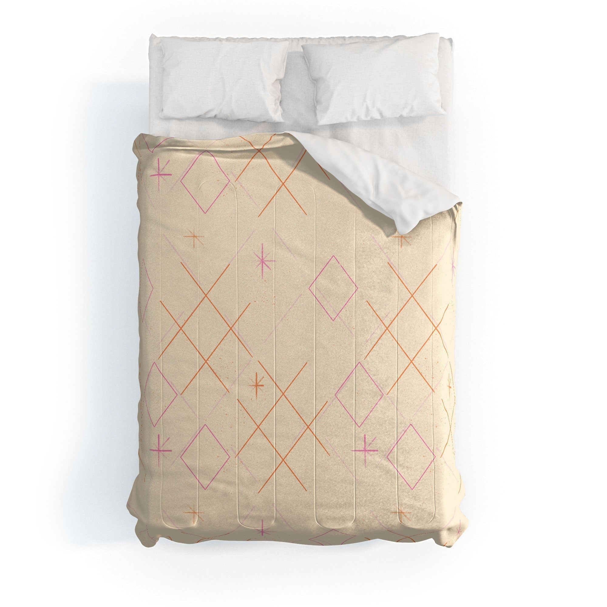 Little Om Starry Web cream Comforter
